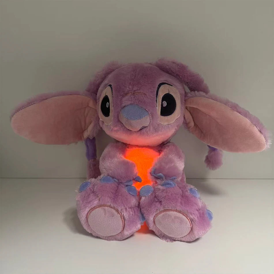 peluche veilleuse stitch violet