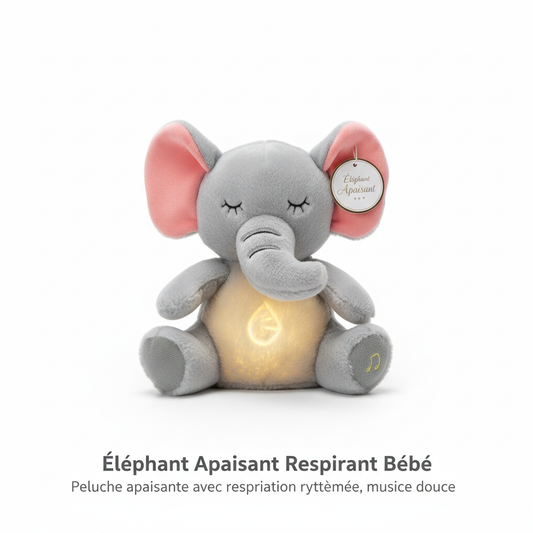 Éléphant Peluche Veilleuse